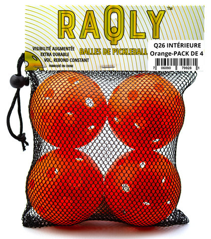 RAQLY Pickleball Q26 Indoor Ball