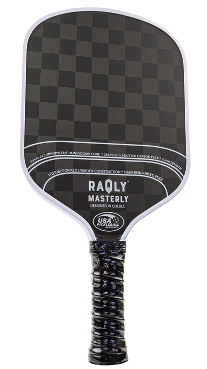 RAQLY Masterly 18K T700 Carbon Pickleball Paddle