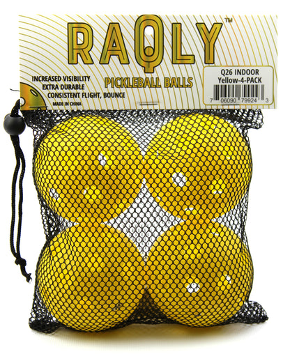 RAQLY Pickleball Q26 Indoor Ball