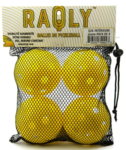 RAQLY Pickleball Q26 Indoor Ball